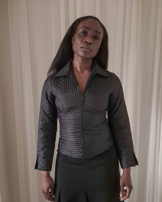 Anne Fontaine Pin-Textured Jacket