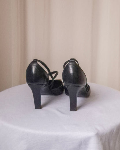 Helmut Lang Buckle Heels