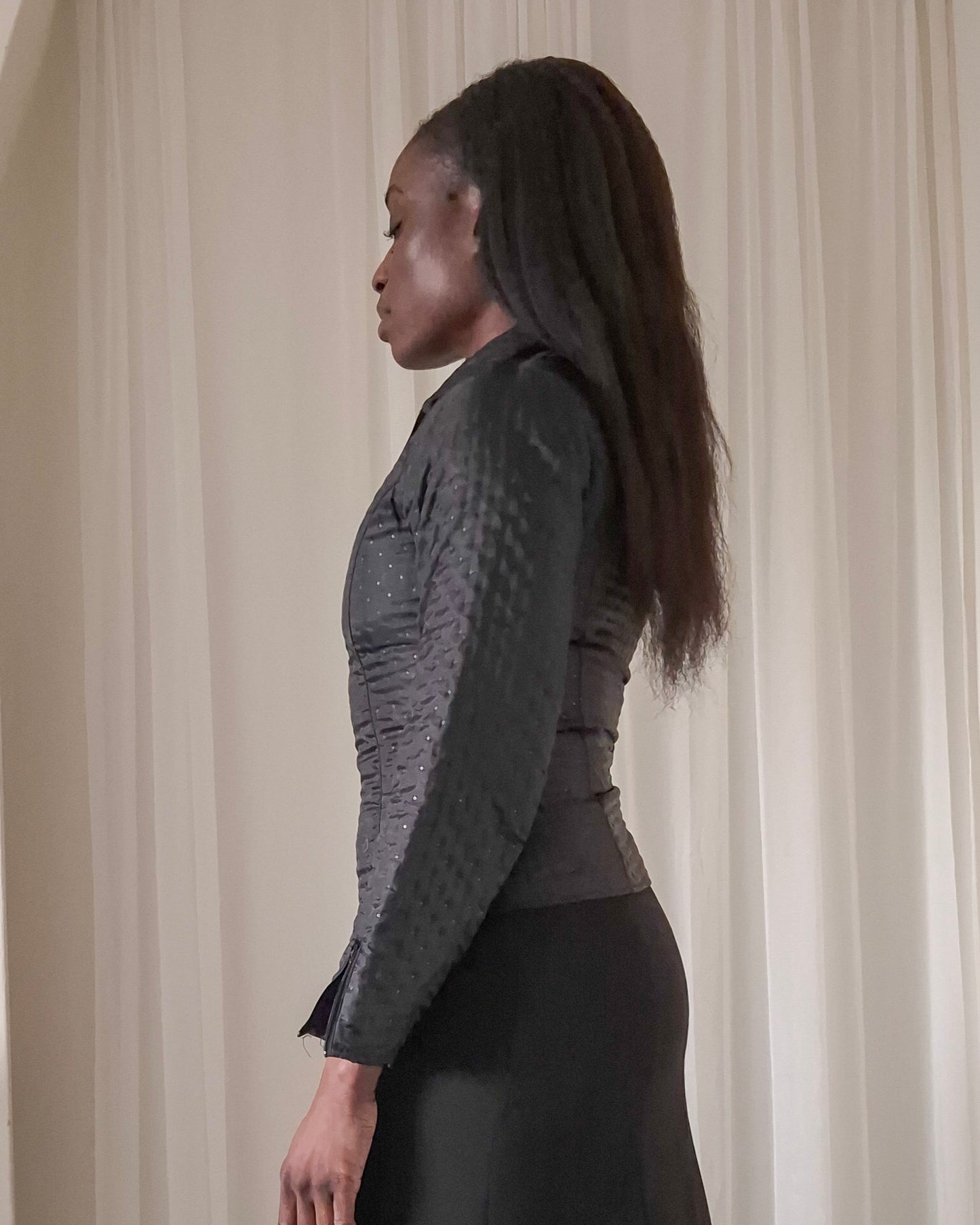 Anne Fontaine Pin-Textured Jacket