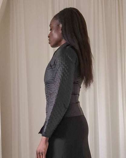 Anne Fontaine Pin-Textured Jacket