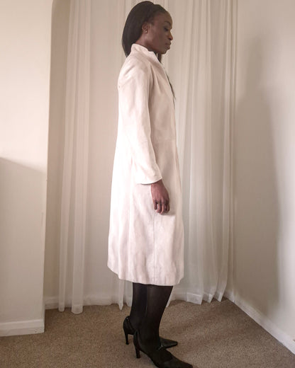 1970s Faux-Ponyskin Wave Coat