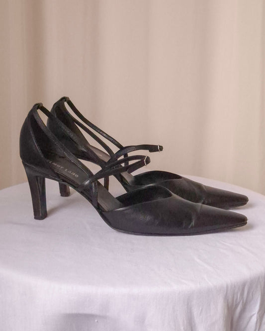 Helmut Lang Buckle Heels