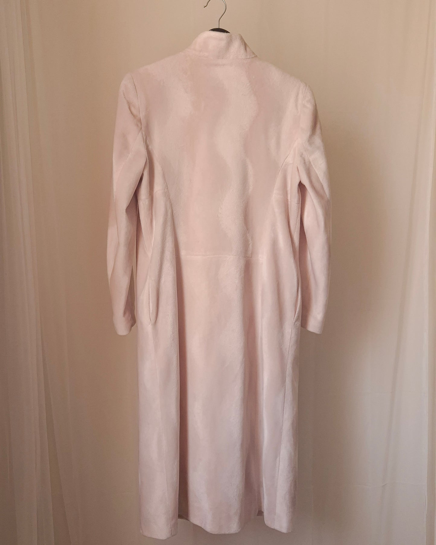 1970s Faux-Ponyskin Wave Coat