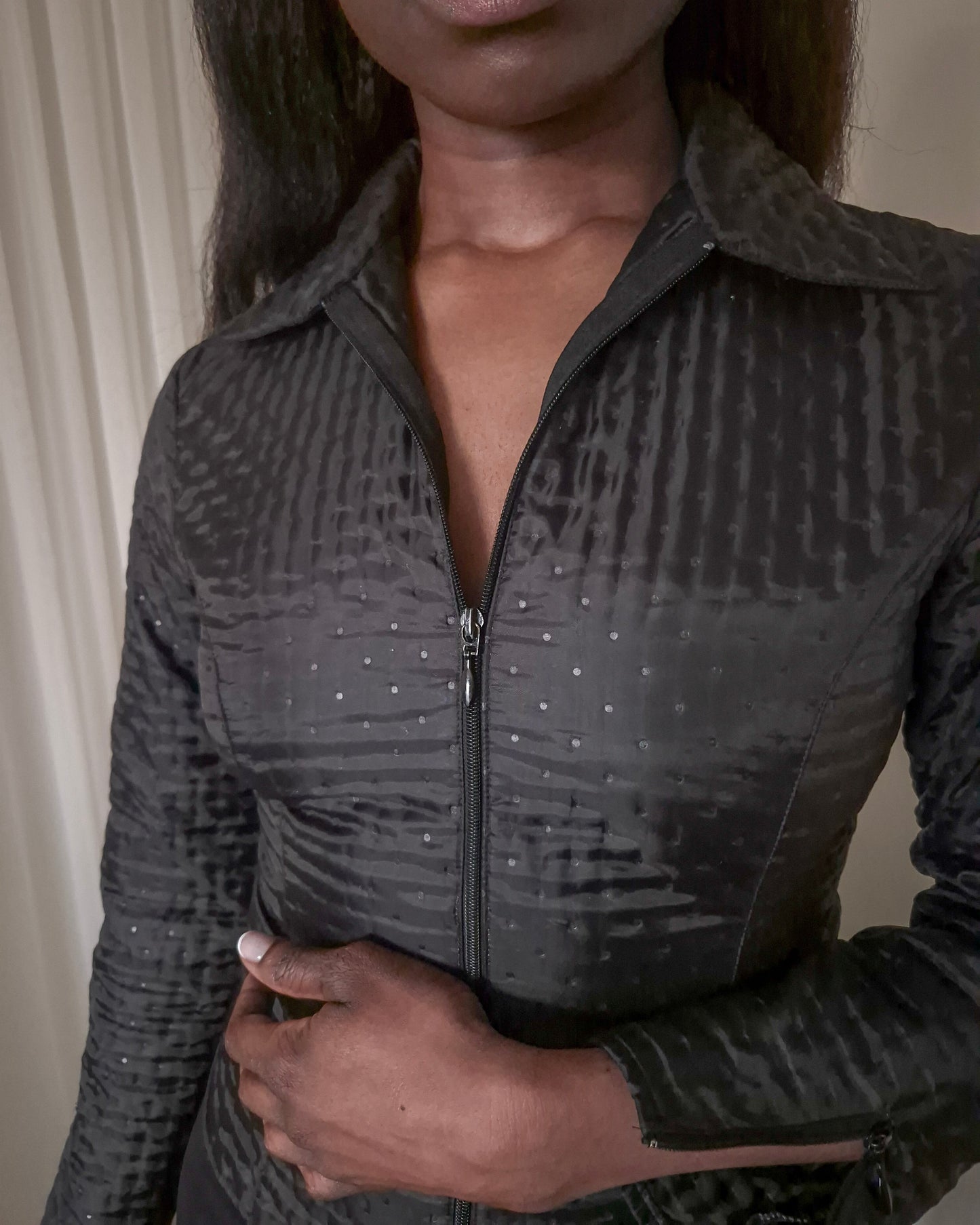 Anne Fontaine Pin-Textured Jacket